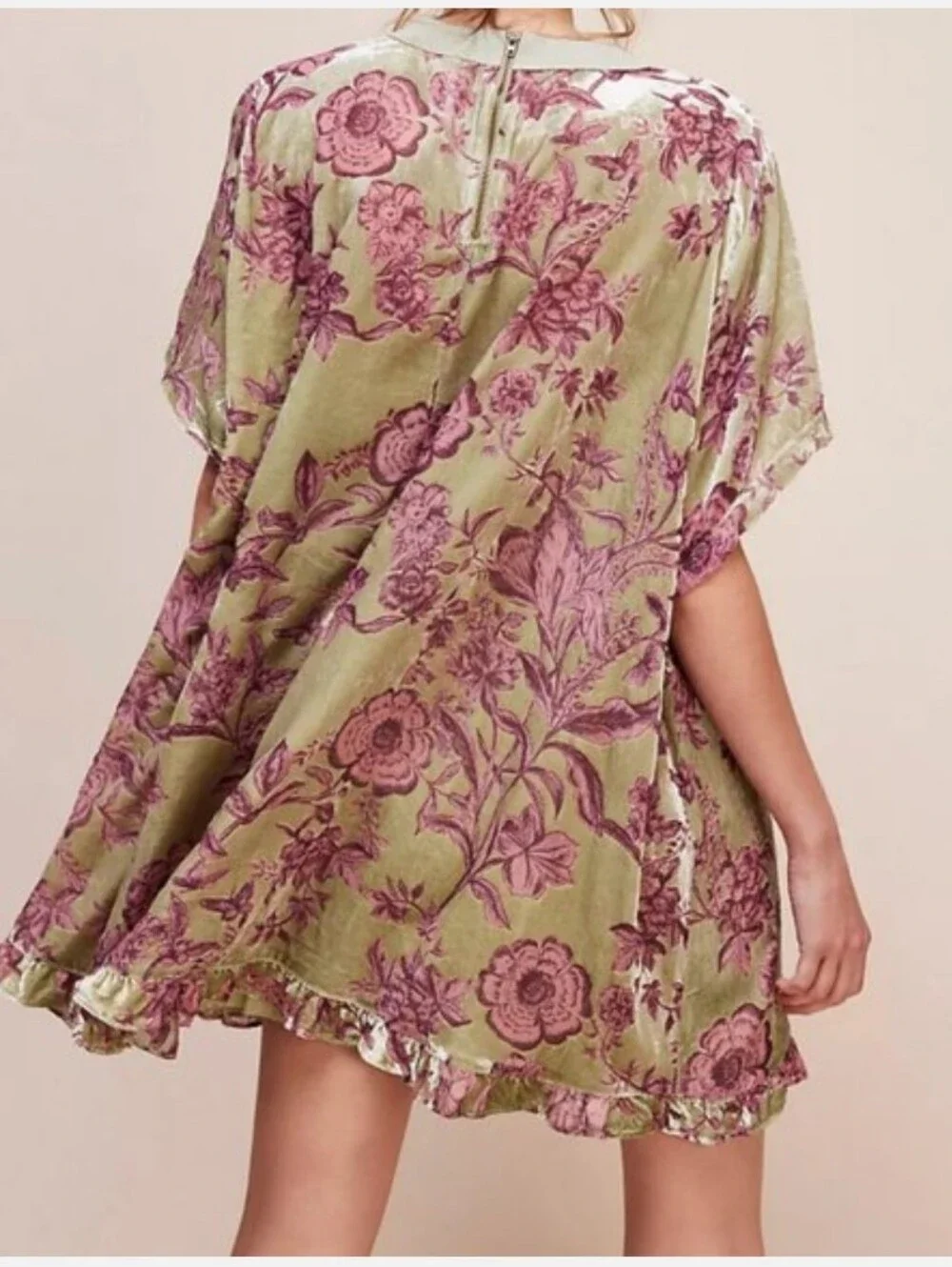 Free People Botanical Blooms Mini Dress